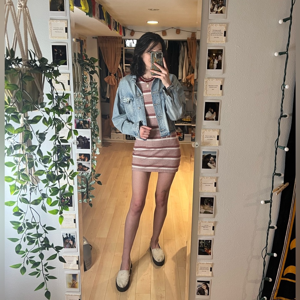 RVCA Stripped Dress